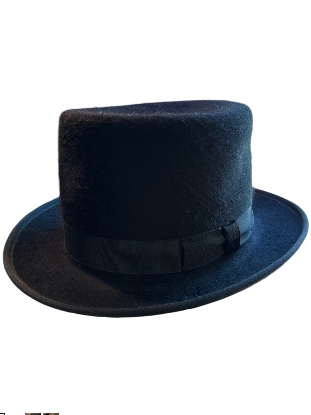 Wool Hat Silk Topper